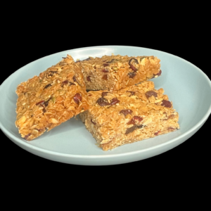 Fruit & Nut Flapjack (Vegan & Very Low Gluten)