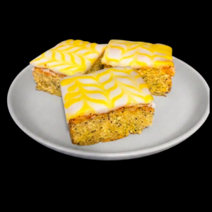 Lemon, Almond and Poppy Seed Cake (Very Low Gluten)